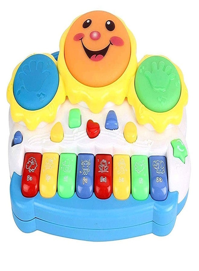 LONGMIRE Musical Piano with 3 Modes Animal Sounds, Flashing Lights - Animal Sounds and Songs Musical Toys for 1 2 Year Old - Image 5